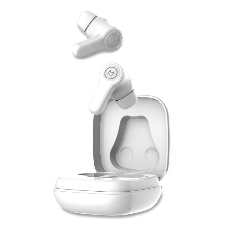 Morpheus 360® PULSE HD 360 Virtual Hybrid ANC True Wireless Earbuds, White (MHSTW7800W) Each