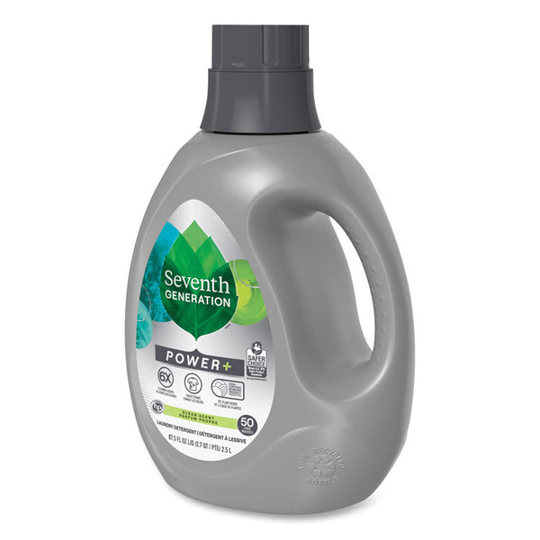 Seventh Generation® Power+ Laundry Detergent, Clean Scent, 87.5 oz Bottle (SEV45070EA) Each