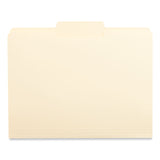 Universal® Top Tab File Folders, 1/3-Cut Tabs: Center Position, Letter Size, 0.75" Expansion, Manila, 100/Box (UNV12122) Box of 100