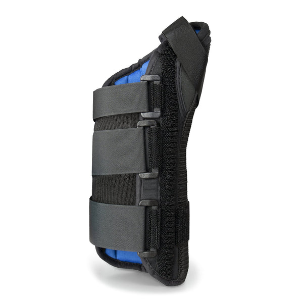 McKesson Wrist Brace with Abducted Thumb Aluminum / Foam / Spandex / Plastic Left Hand Black Small (1159139_EA) 1/EA