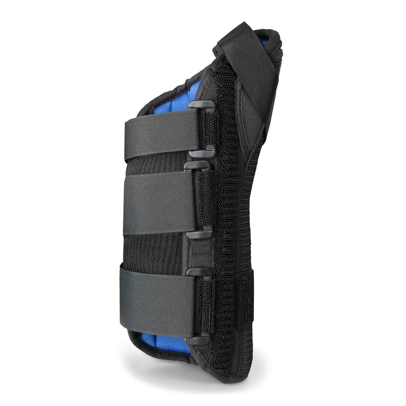 McKesson Wrist Brace with Abducted Thumb Aluminum / Foam / Spandex / Plastic Left Hand Black Small (1159139_EA) 1/EA