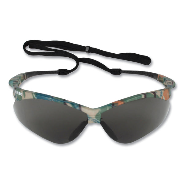 KleenGuard™ V30 NEMESIS Safety Eyewear, Plastic Camo Frame, Smoke Polycarbonate Lens, 12/Box (ANS22609BX) Box of 12