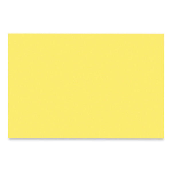 Prang® SunWorks Construction Paper, 50 lb Text Weight, 12 x 18, Yellow, 50/Pack (PAC8407) Pack of 50