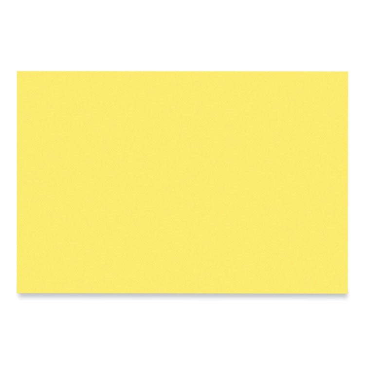 Prang® SunWorks Construction Paper, 50 lb Text Weight, 12 x 18, Yellow, 50/Pack (PAC8407) Pack of 50