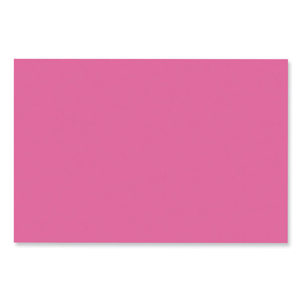 Prang® SunWorks Construction Paper, 50 lb Text Weight, 12 x 18, Hot Pink, 50/Pack (PAC9107) Pack of 50