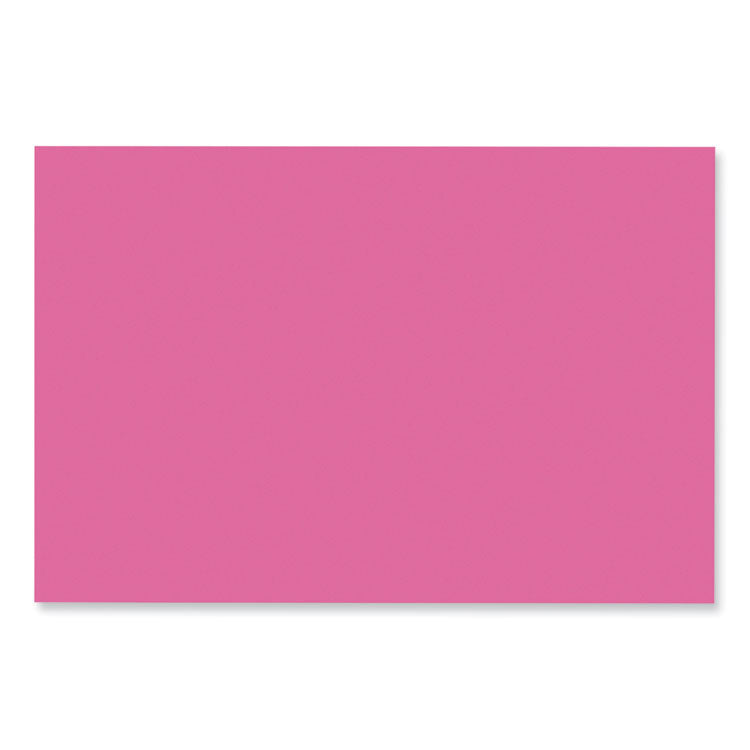 Prang® SunWorks Construction Paper, 50 lb Text Weight, 12 x 18, Hot Pink, 50/Pack (PAC9107)