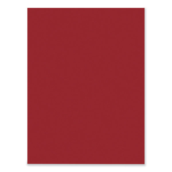 Prang® SunWorks Construction Paper, 50 lb Text Weight, 9 x 12, Holiday Red, 50/Pack (PAC9903) Pack of 50