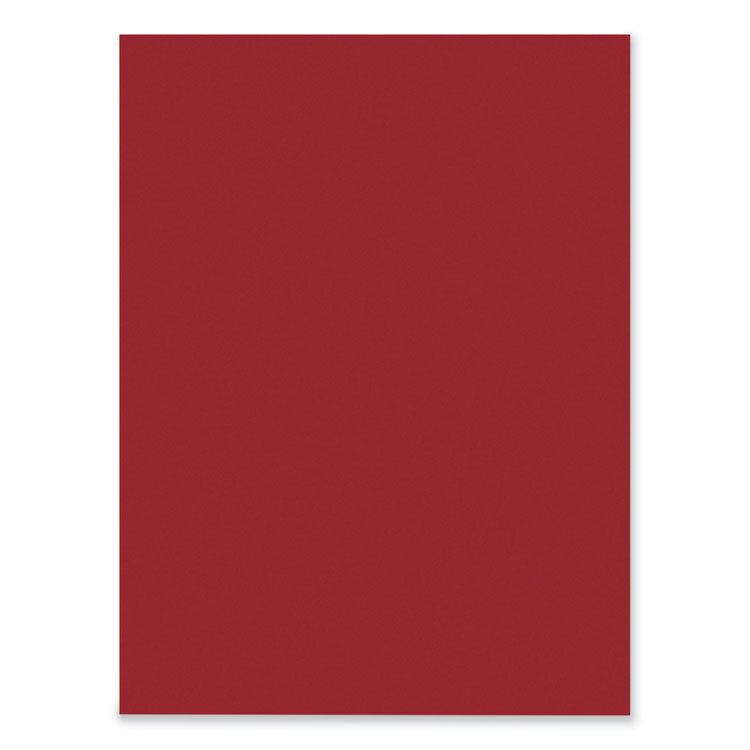 Prang® SunWorks Construction Paper, 50 lb Text Weight, 9 x 12, Holiday Red, 50/Pack (PAC9903) Pack of 50