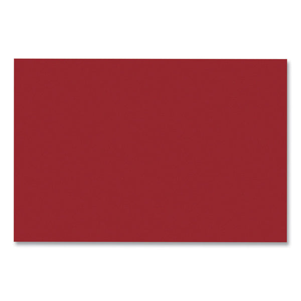 Prang® SunWorks Construction Paper, 50 lb Text Weight, 12 x 18, Holiday Red, 50/Pack (PAC9907) Pack of 50