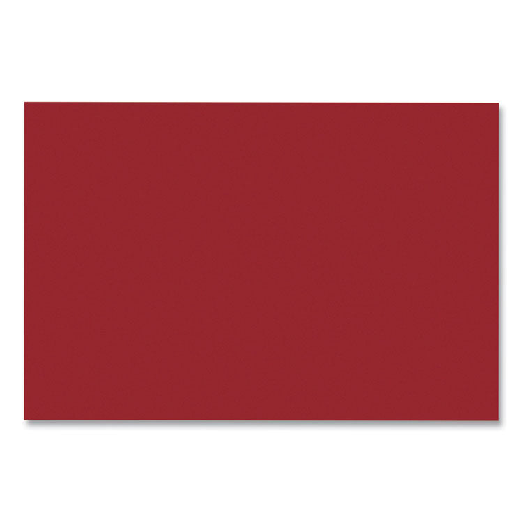 Prang® SunWorks Construction Paper, 50 lb Text Weight, 12 x 18, Holiday Red, 50/Pack (PAC9907)