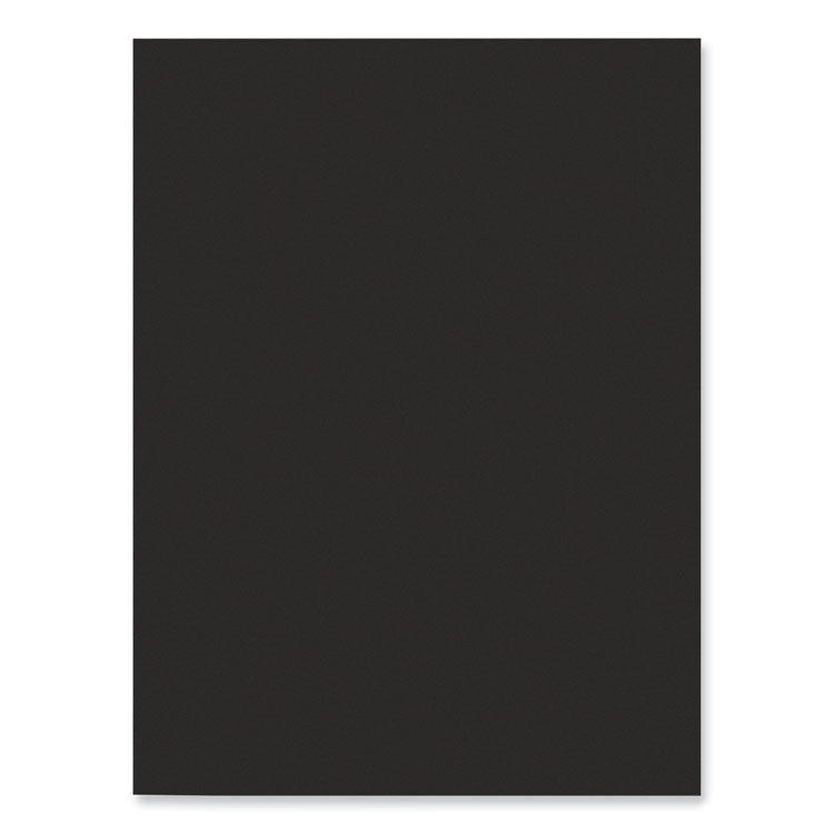 Prang® SunWorks Construction Paper, 50 lb Text Weight, 9 x 12, Black, 50/Pack (PAC6303)