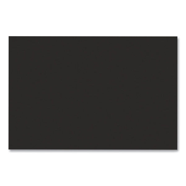 Prang® SunWorks Construction Paper, 50 lb Text Weight, 12 x 18, Black, 50/Pack (PAC6307) Pack of 50