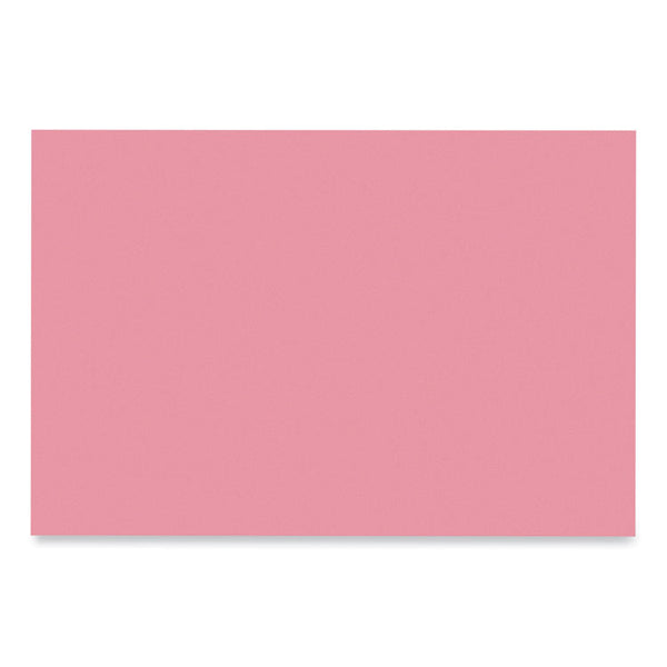 Prang® SunWorks Construction Paper, 50 lb Text Weight, 12 x 18, Pink, 50/Pack (PAC7007) Pack of 50