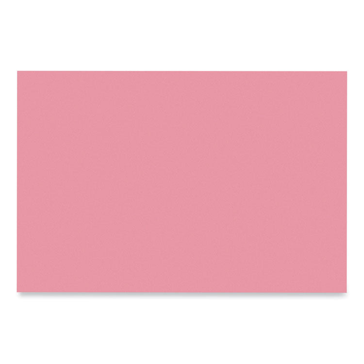 Prang® SunWorks Construction Paper, 50 lb Text Weight, 12 x 18, Pink, 50/Pack (PAC7007) Pack of 50