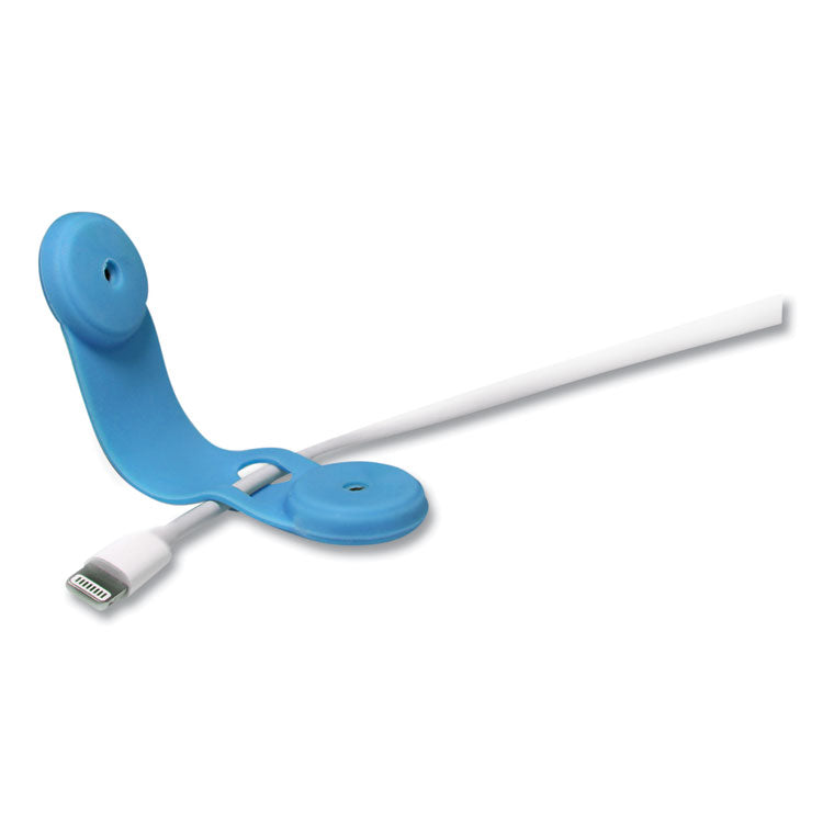 dotz® Magnetic Flex Strap, Cyan (LEE22203)