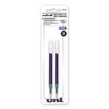 uniball® Refill for Gel 207 IMPACT RT Roller Ball Pens, Bold Conical Tip, Blue Ink, 2/Pack (UBC65874PP) Pack of 2