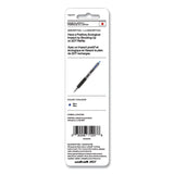 uniball® Refill for Signo Gel 207 Pens, Medium Conical Tip, Blue Ink, 2/Pack (UBC71207PP) Pack of 2