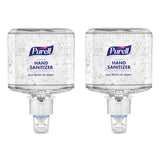 PURELL® Advanced Gel Hand Sanitizer Refill, 1,200 mL, Clean Scent, For ES4 Dispensers, 2/Carton (GOJ506302)