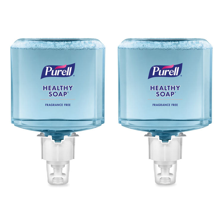 PURELL® HEALTHY SOAP Gentle and Free Foam, For ES4 Dispensers, Fragrance-Free, 1,200 mL, 2/Carton (GOJ507202)