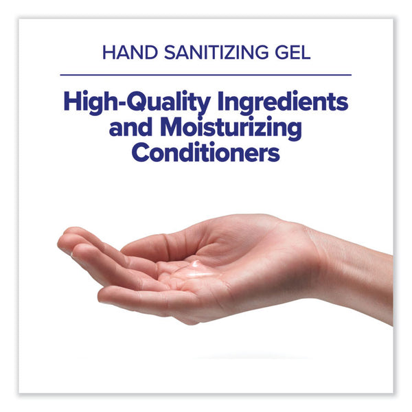 PURELL® Advanced Gel Hand Sanitizer Refill, 1,200 mL, Clean Scent, For ES8 Dispensers, 2/Carton (GOJ776302)