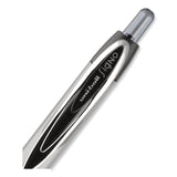 uniball® Signo 207 Needle Point Gel Pen, Retractable, Medium 0.7 mm, Black Ink, Clear/Black Barrel, Dozen (UBC1736097) 1 Dozen
