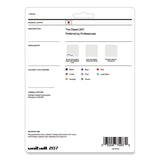 uniball® Signo 207 Gel Pen, Retractable, Medium 0.7 mm, Assorted Ink and Barrel Colors, 8/Pack (UBC1739929) Set of 8