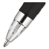 uniball® Signo 207 Gel Pen, Retractable, Bold 1 mm, Black Ink, Smoke/Black Barrel, Dozen (UBC1790895) 1 Dozen