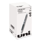 uniball® Signo 207 Gel Pen Value Pack, Retractable, Medium 0.7 mm, Black Ink, Smoke/Black Barrel, 36/Box (UBC1921063) Box of 36
