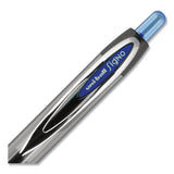 uniball® Signo 207 Gel Pen, Retractable, Medium 0.7 mm, Blue Ink, Smoke/Black/Blue Barrel, 36/Box (UBC1921064) Box of 36