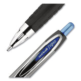 uniball® Signo 207 Gel Pen, Retractable, Medium 0.7 mm, Blue Ink, Smoke/Black/Blue Barrel, 36/Box (UBC1921064) Box of 36