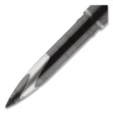 uniball® AIR Porous Rollerball Pen, Medium 0.7 mm, Black Ink/Barrel, Dozen (UBC1927631) 1 Dozen