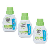 Paper Mate® Liquid Paper® Fast Dry Correction Fluid, 22 ml Bottle, White, 3/Pack (PAP5643115) Pack of 3