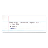Paper Mate® ComfortMate Ultra Ballpoint Pen, Retractable, Fine 0.8 mm, Blue Ink, Blue Barrel, Dozen (PAP6360187)