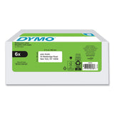 DYMO® LW Multipurpose Labels, 1" x 2.13", White, 500 Labels/Roll, 6 Rolls/Pack (DYM2050764)