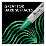 Sharpie® Metallic Chisel Tip Permanent Marker, Medium Chisel Tip, Assorted, 6/Pack (SAN2089634) Pack Of 6