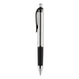 uniball® 207 Impact Gel Pen, Retractable, Bold 1 mm, Black Ink, Black Barrel (UBC65870)