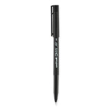 uniball® ONYX Roller Ball Pen, Stick, Fine 0.7 mm, Black Ink, Black Barrel, 72/Pack (UBC2013567) Pack of 72