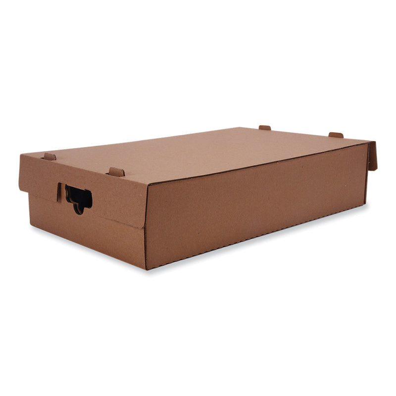 Stackable Catering Tray, 22 x 14.12 x 5.62, White, Paper, 12/Carton (SCH1170) Case of 12