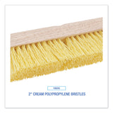 Boardwalk® Deck Brush Head, 2" Cream Polypropylene Bristles, 10" Brush (BWK3310)