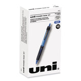 uniball® Power Tank RT Ballpoint Pen, Retractable, Bold 1 mm, Blue Ink, Translucent Blue/Black Barrel, Dozen (UBC42071) 1 Dozen