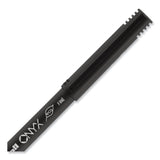uniball® ONYX Roller Ball Pen, Stick, Fine 0.7 mm, Red Ink, Black/Red Barrel, Dozen (UBC60144) 1 Dozen