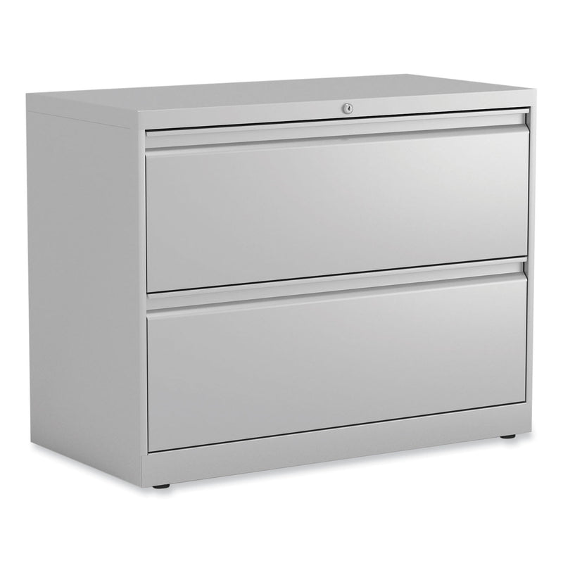 Alera Lateral File, 2 Legal/Letter-Size File Drawers, Light Gray, 36" x 18" x 28" (ALEHLF3629LG) Each