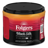 Folgers® Coffee, Black Silk, 22.6 oz Canister (FOL20540) Each