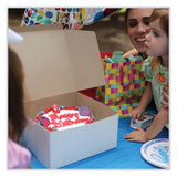 SCT® White One-Piece Non-Window Bakery Boxes, Standard, 8 x 8 x 4, White, Paper, 250/Bundle (SCH1541) 1 Bundle