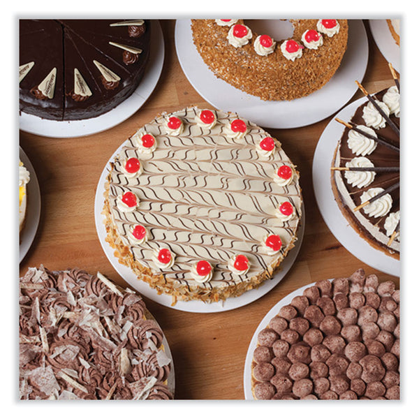 SCT® Bright White Cake Circles, 6" Diameter , White, Paper, 100/Carton (SCH11203) Case of 100