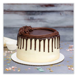 SCT® Bright White Cake Circles, 10" Diameter, Paper, 100/Carton (SCH11217) Case of 100