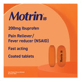 Motrin® IB Ibuprofen Tablets, Two-Pack, 50 Packs/Box (MCL48152) Box of 100