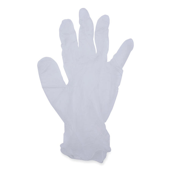 Boardwalk® General Purpose Vinyl Gloves, Powder/Latex-Free, 2.6 mil, Medium, Clear, 100/Box (BWK365MBX)