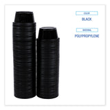 Boardwalk® Souffle/Portion Cups, 2 oz, Polypropylene, Black, 125 Cups/Sleeve, 20 Sleeves/Carton (BWKPRTN2BL) Case of 2500