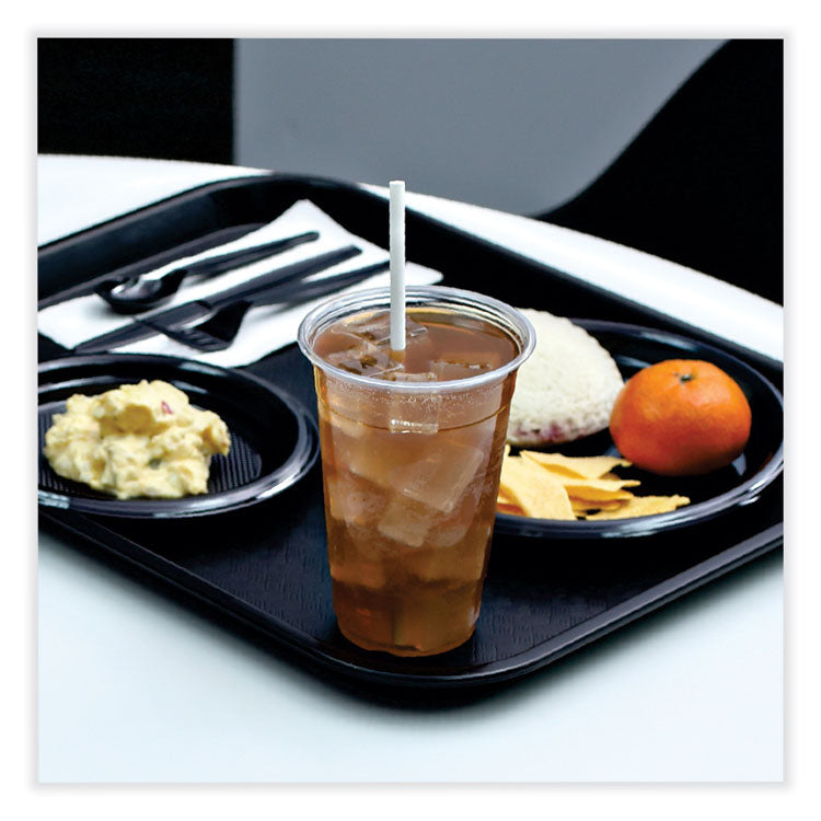 Boardwalk® Individually Wrapped Paper Straws, 7.75" x 0.25", White, 3,200/Carton (BWKPPRSTRWWR) Case of 3200